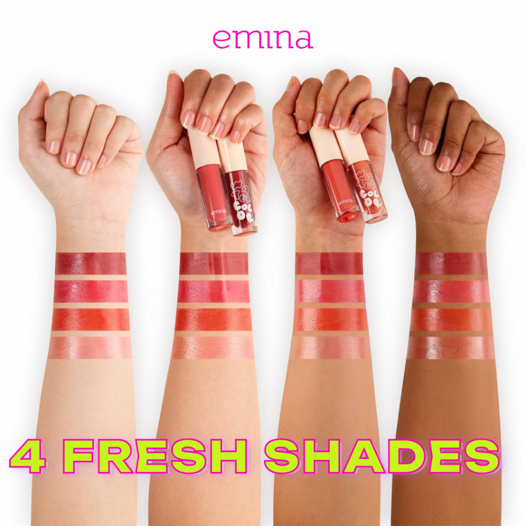 Emina Watercolor Lip Serum - Serum Bibir Tinted Mencerahkan dalam 7 Hari