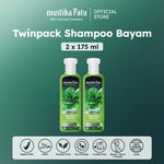 Mustika Ratu Twinpack Shampoo Bayam 175ml
