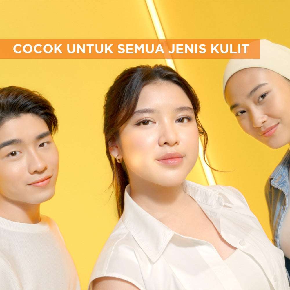 GARNIER Bright Complete Vitamin C Ceramide Barrier Moisturizer Gel 50ml - Water Gel Skincare Pelembab Ringan untuk mencerahkan tone up pelembab wajah cream pemutih wajah glowing cepat