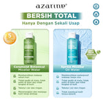[BUNDLE] Azarine Micellar Water [2x90 ml] Pembersih Wajah Daily Heavy Make Up Untuk Semua Jenis Kulit dengan Ceramide Make Up Remover