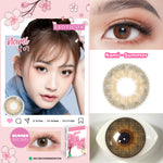 Exoticon Softlens Brown Series II | Soflens Cokelat | Soflens Korea | Soflens Minus