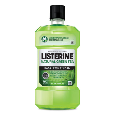 LISTERIN OBAT KUMUR ANTISEPTIK COOL MINT 250MLL / 100ML / 500ML/ FRESH CITRUS /' MULTI PROTECT/ NATURAL GREENTEA