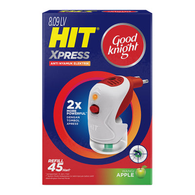 Hit Express Ref+Alat Obat Nyamuk Elektrik Refil Apple