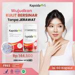 Kembang Bulan Kapsida HS 12 Kapsul FREE SCRUNCHIE KOREA - Obat Jerawat Gatal-gatal Kulit Bisul Alergi Bekas Jerawat Punggung dan Batu Ampuh untuk Kesehatan Kulit