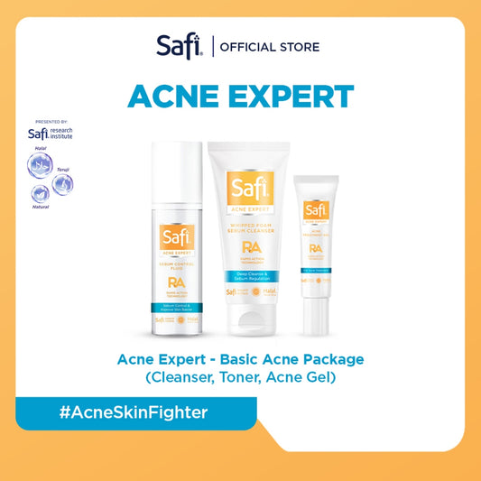 Safi Acne Expert - Basic Acne Skin Care Package