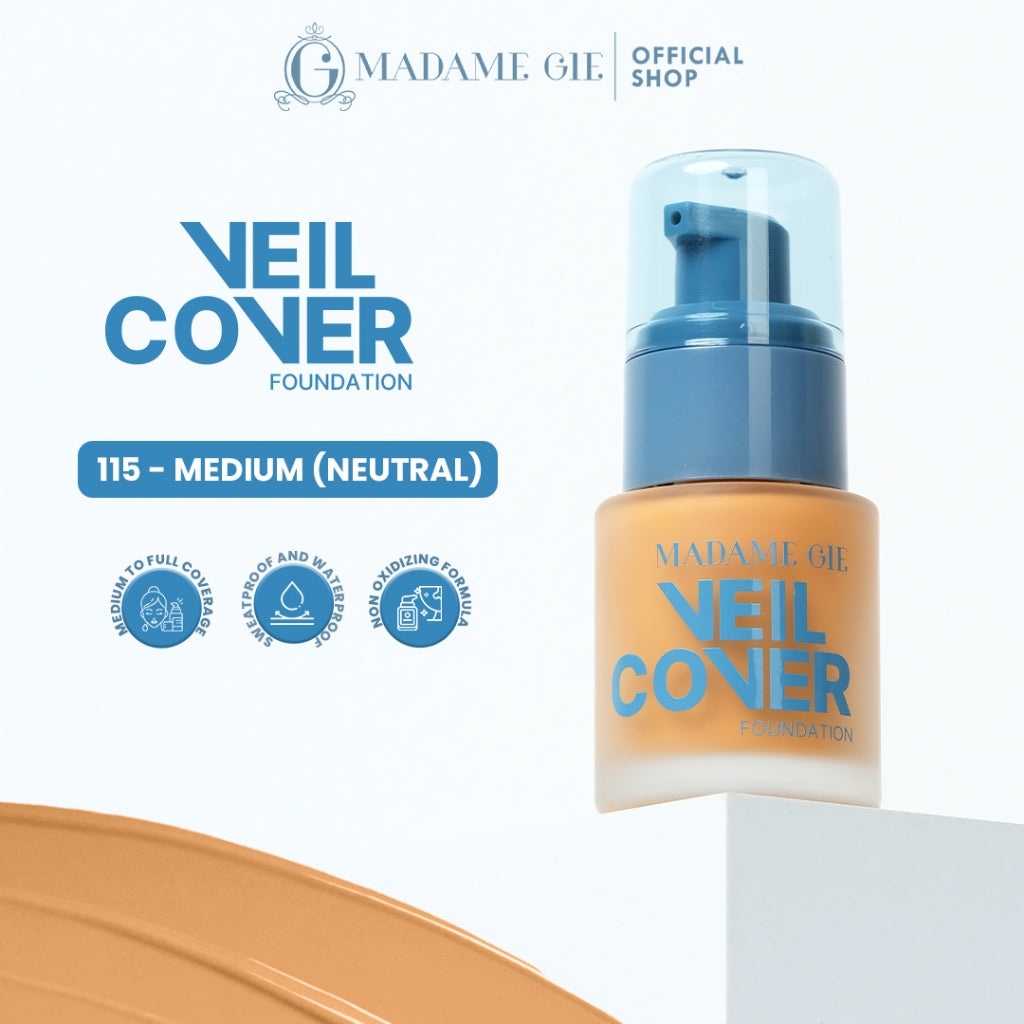 Madame Gie Veil Cover Foundation Matte Finish