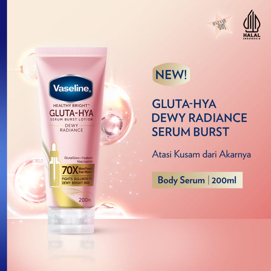 Vaseline Gluta-Hya Body Serum Dewy Radiance 200 mL
