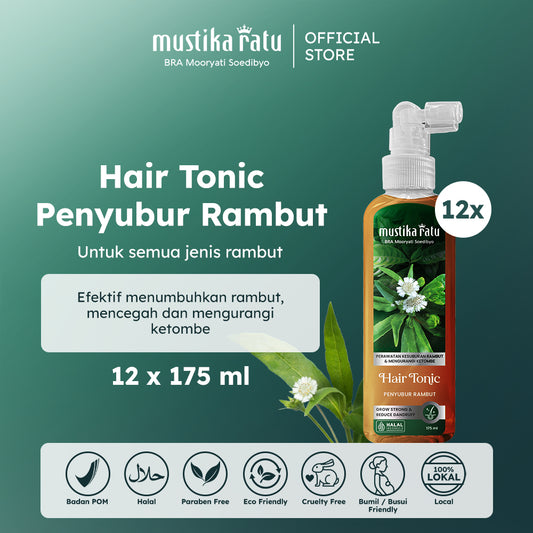 Mustika Ratu Ramuan Penyubur Rambut 175ml - 12pcs