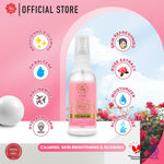 Viva Queen Rose Face Mist with NIACINAMIDE, COLLAGEN, MOISTURIZING COMPLEX & ROSE EXTRACT - 60ml