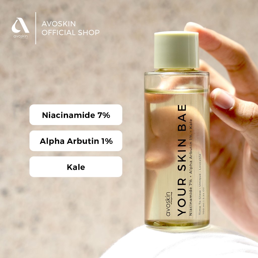 Toner Avoskin Your Skin Bae Niacinamide 100ml-Kulit Lembap & Cerah