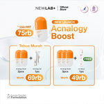 NEWLAB Acnalogy Boost || Acne Supplement || Minuman untuk Pereda Jerawat dan Bekasnya || Obat Jerawat dan Bruntusan 50gr