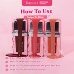 Raecca Swipe To Glow Lip Gloss - 8 Kandungan Aktif