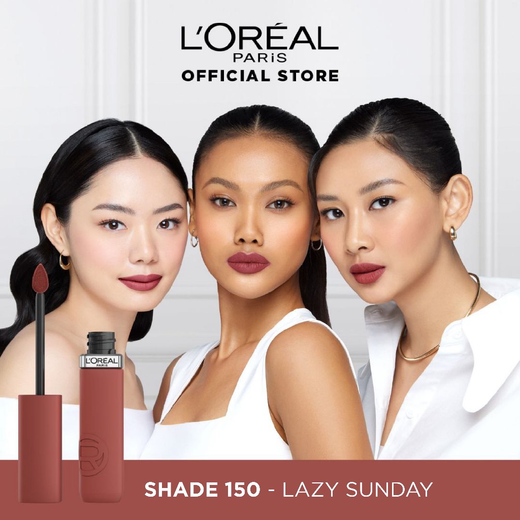 L’Oreal Paris Infallible Matte Resistance Liquid Lipstick for 16H Long Lasting Matte Lips, Transfer Proof, Smudge Proof, Longwear Hydrating Comfort