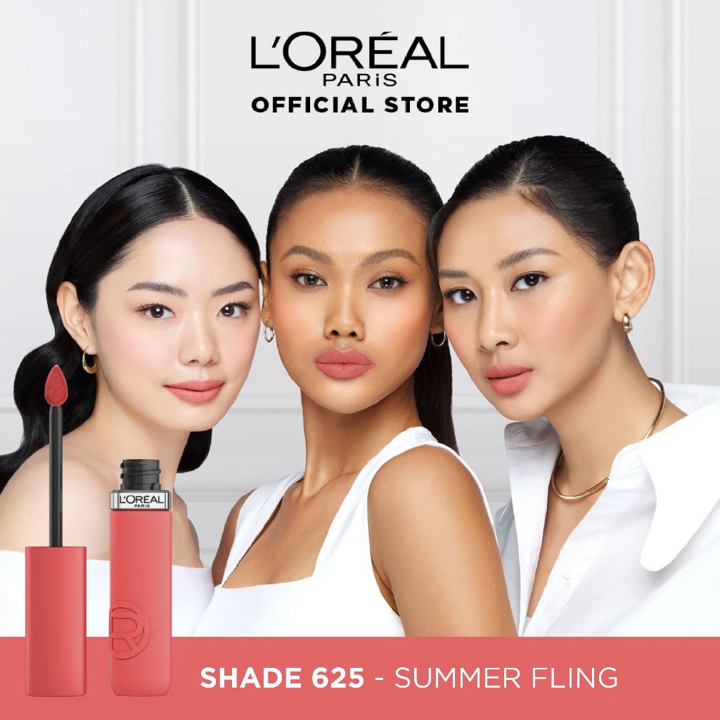 L’Oreal Paris Infallible Matte Resistance Liquid Lipstick for 16H Long Lasting Matte Lips, Transfer Proof, Smudge Proof, Longwear Hydrating Comfort