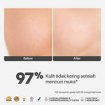 3 PCS - 50ML GEL CLEANSER NPURE NONI PROBIOTICS "CLEANSE ME SOFTLY" Ceramide Extract Kering Kotoran Membersihkan Wajah