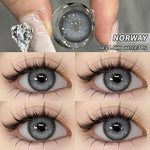 Eyeshare Softlens Wusu Black Brown Warna 14.2MM Lensa Kontak Natural Softlen