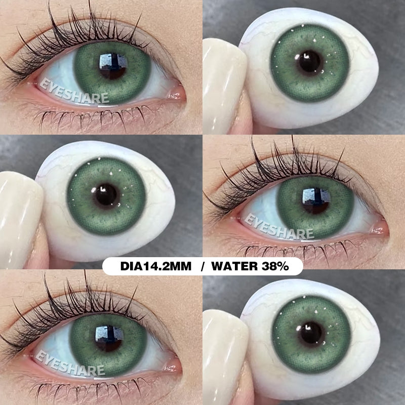 Eyeshare (COD) Polaris Brown Softlens 14.2mm 1Pasang Lensa Kontak