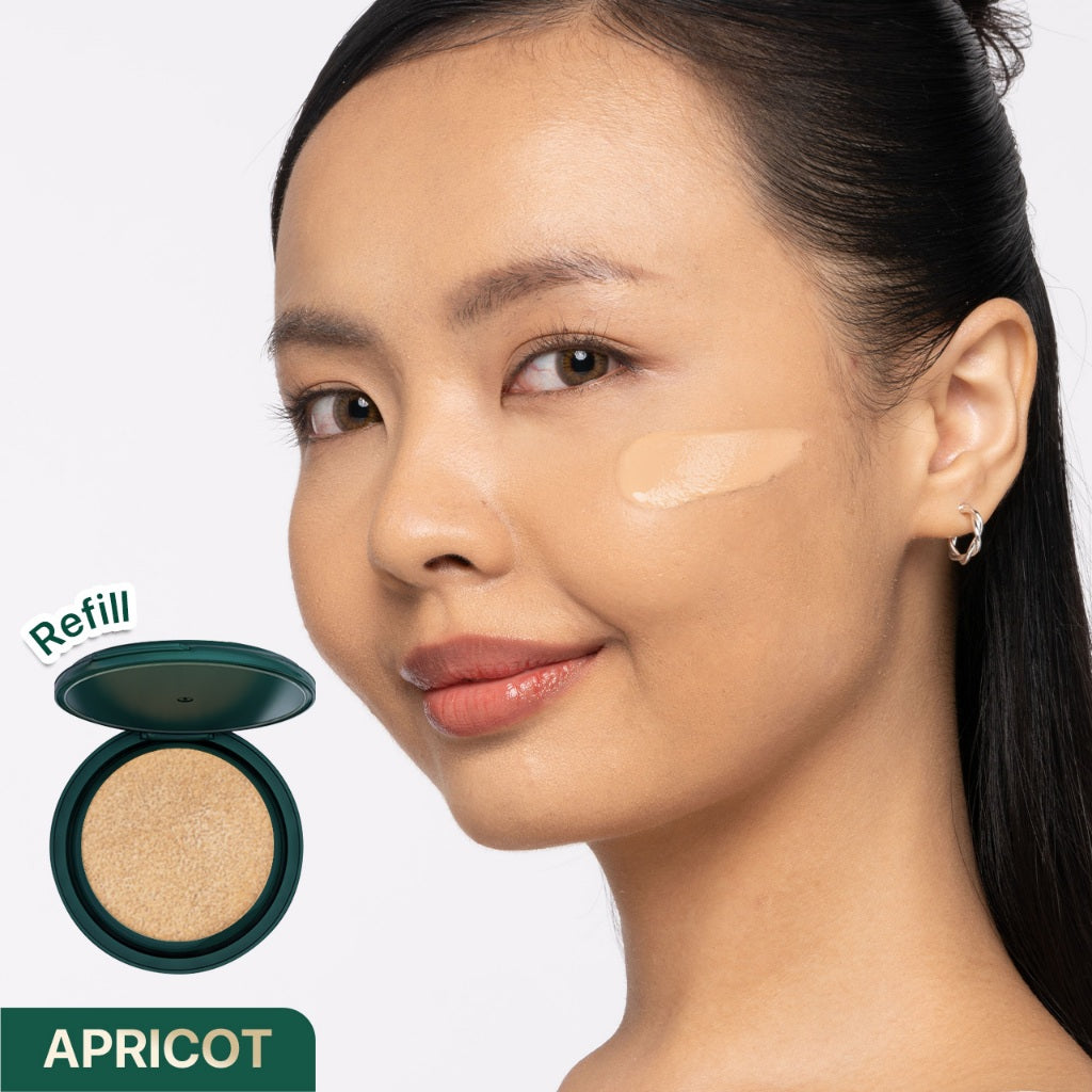 NPURE Centella Asiatica Flawless Matte Power Cushion dan Refill Cushion / Cushion Daily / Cushion matte / Refill Cushion