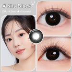 [0.00 s/d -6.00] Magister Softlens Minus NILS Seris 14.2mm Soflen 6Bulan Nils Brown