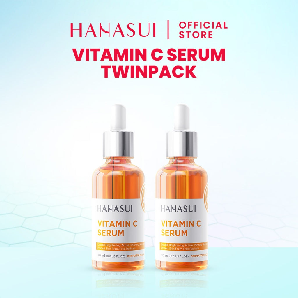 Hanasui Serum Vitamin C - Mencerahkan & Pudarkan Bintik Hitam 2% Vitamin C 2% Niacinamide 1% Betaine