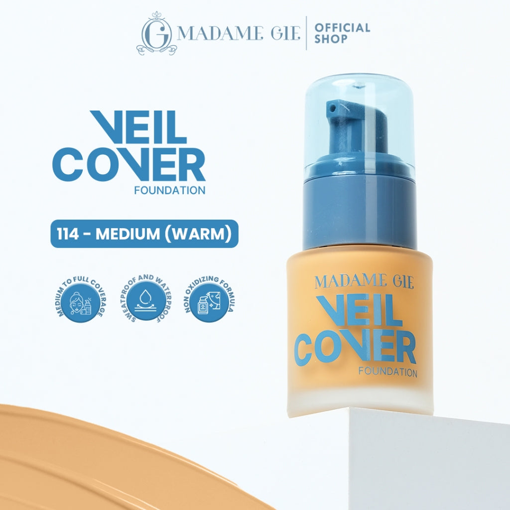 Madame Gie Veil Cover Foundation Matte Finish