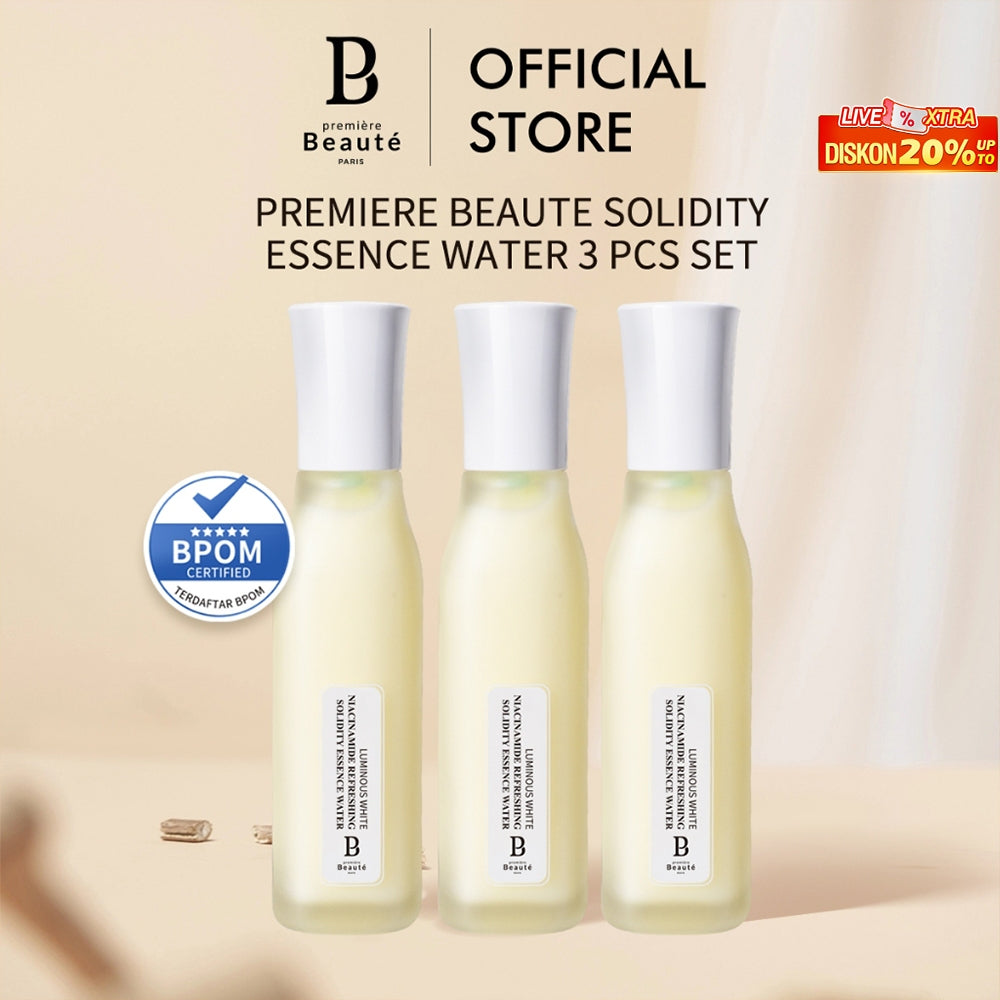 PREMIERE BEAUTE [DAPAT 3]LUMINOUS WHITE NIACINAMIDE REFRESHING SOLIDITY ESSENCE WATER 120ML