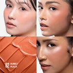 Haquhara Blushy Ever After Cream Blush / Blush On Cream / Perona Wajah Shades Pink / Peach