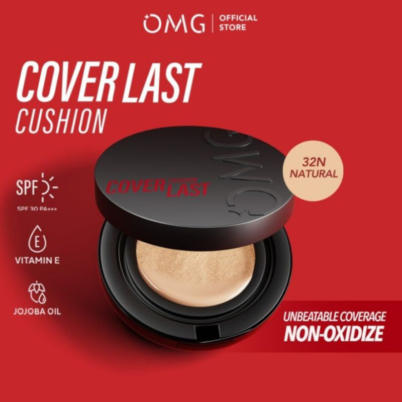 OMG Oh My Glam Coverlast Cushion 15gr High Coverage