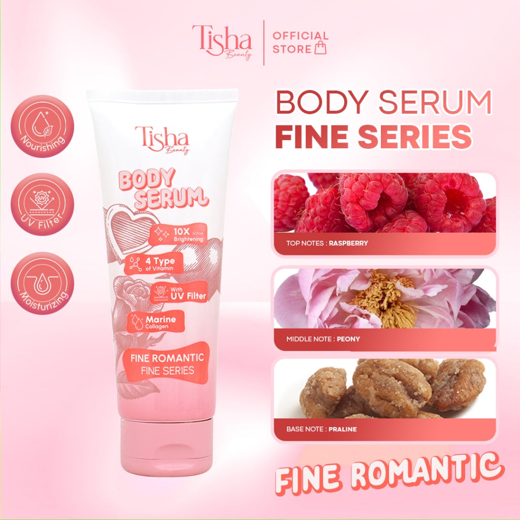 Tisha Beauty Body Serum Fine Series 10 Active Brightening – Tone Up & Collagen 150ml