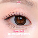 PINKRABBIT SOFTLENS HYPER BLACK - Normal, Minus 0.5 S/D 10.00 (1PCS/Sebelah)