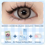 [COD] Colorvista Softlens 3 Item Paket kombinasi (1* Softlens +Air Pencuci Softlens 120ml+lenscase)