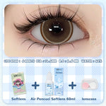 [COD] Colorvista Softlens 3 Item Paket kombinasi (1* Softlens +Air Pencuci Softlens 120ml+lenscase)