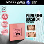 MAYBELLINE OFFICIAL Fit Me! Powder Blush Make Up - Blush On Pigmented Dengan Hasil Natural Yang Tahan Lama - Tersedia Dalam 4 Warna