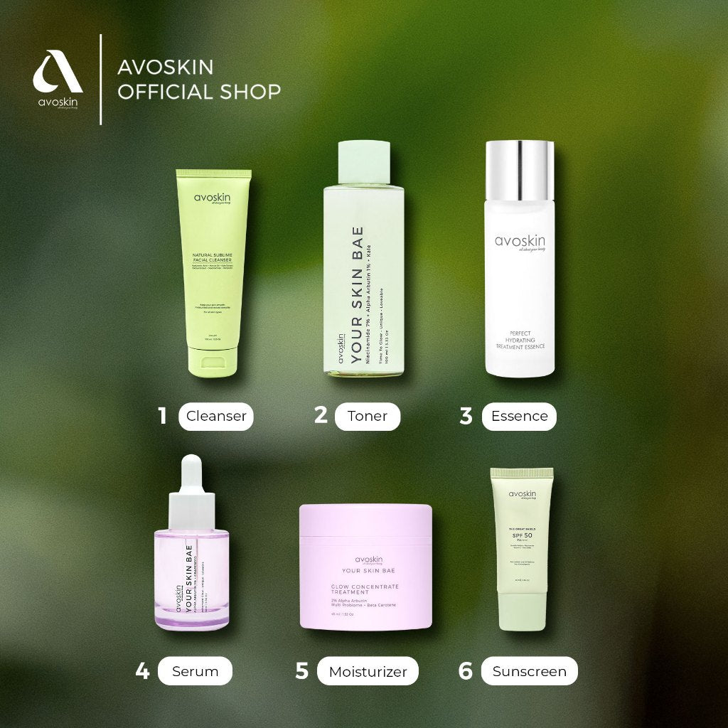 Serum Avoskin Your Skin Bae Alpha Arbutin 30ml-Samarkan Bekas Jerawat, Mencerahkan dan Samarkan Pori