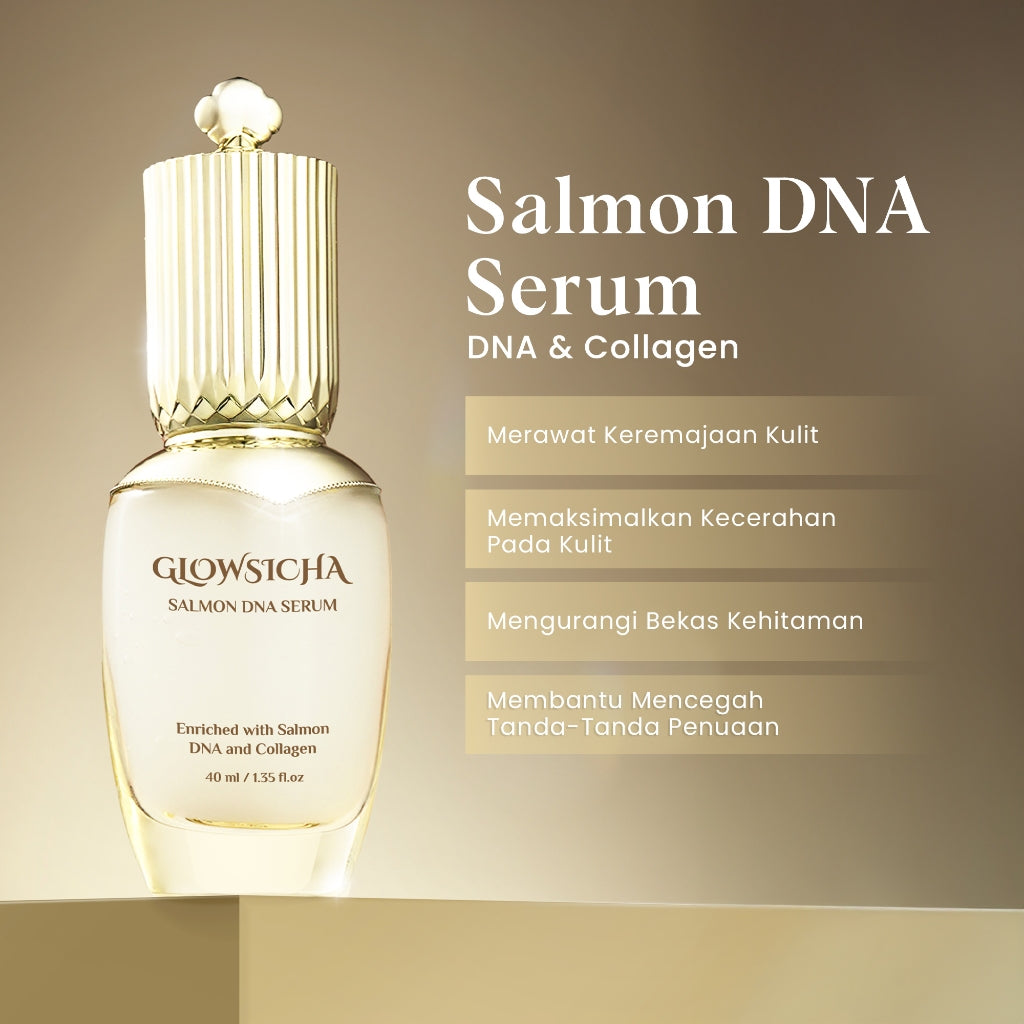 [FREE 2pcs Perfume] Glowsicha Bundle 4in1 Facial Wash + Night Jelly Booster + Day Cream + Sunscreen