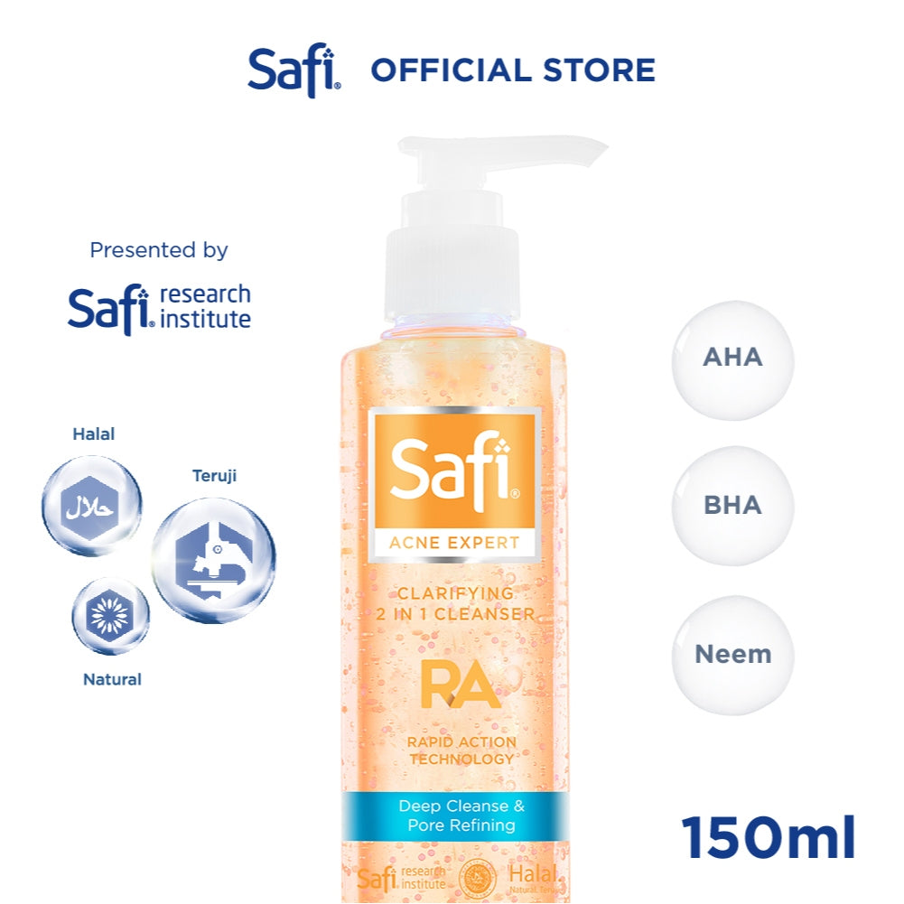 SAFI - Acne Expert - Clarifying 2in1 Cleanser 150ml - Twinpack