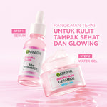 [PAKET HEMAT ISI 2] GARNIER Sakura Glow Ceramide Barrier Moisturizer Gel 50ml Skincare Water Gel Pelembab Ringan mencerahkan tone up pelembab wajah cream pemutih wajah glowing cepat