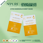 TWINPACK - NPURE Marigold Sheet Mask 2pcs