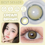 [0.00~-8.00] Magister Softlens Paket kombinasi Minus14.00mm-14.5mm Sepasang Softlens Free case