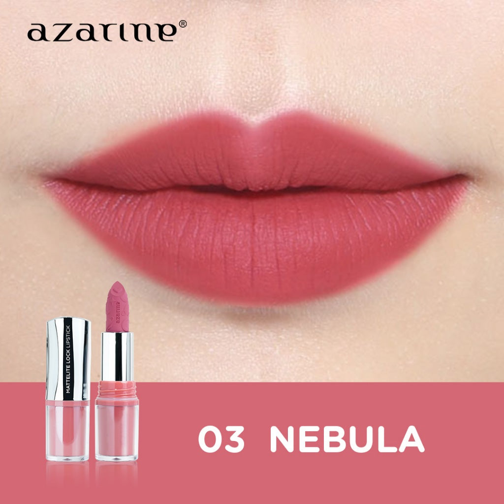 [AFFILIATE] Azarine Stellar Glow Mattelite Set [3 PCS] Lipstick Matte Transferproof Smudgeproof Lip Gloss Hydrating Plumpy Effect Tahan lama Xpress Oil Makeup Remover with Ceramide