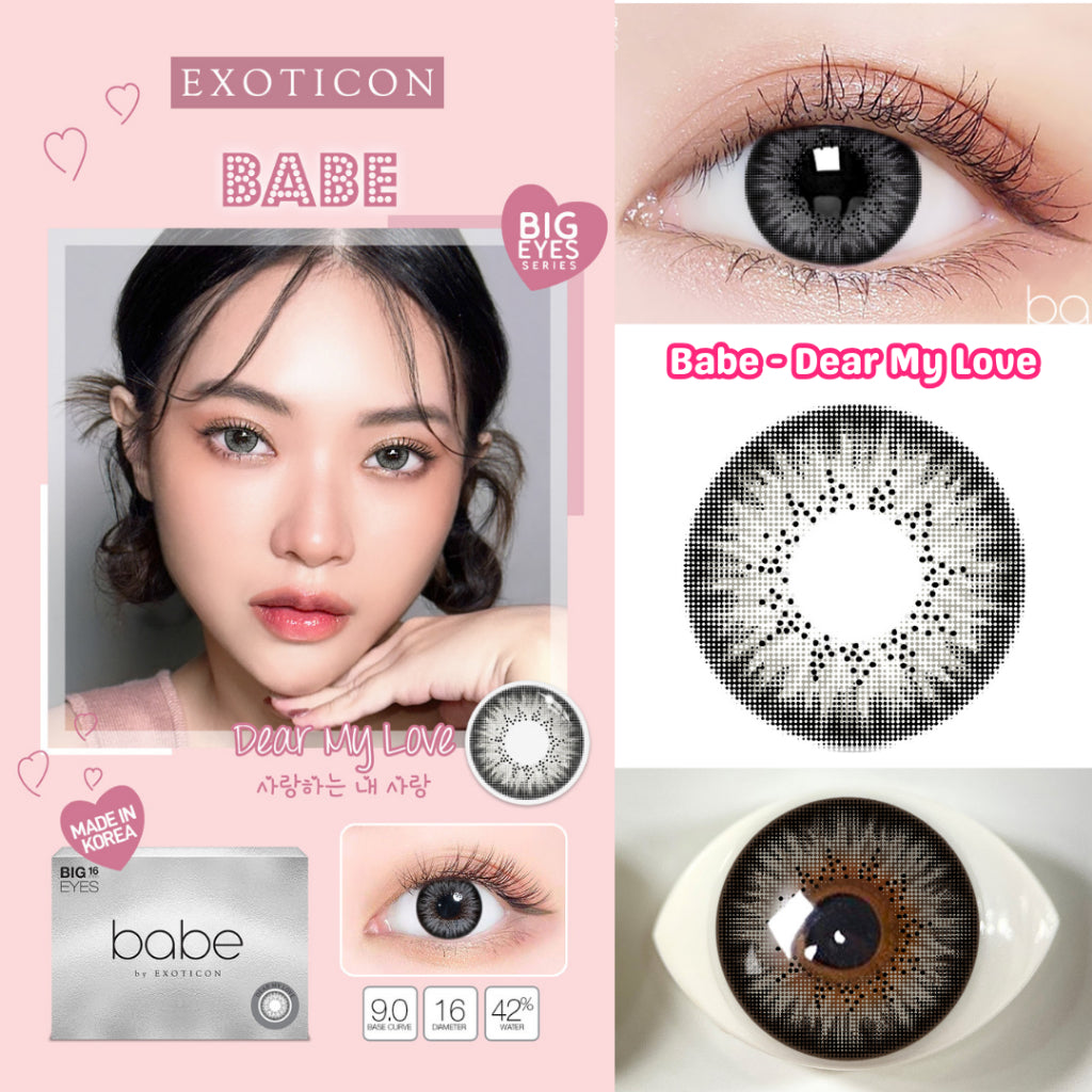 Exoticon Softlens Babe Series Dear My Love | Love Poison | Sweet Like Choco | Missing You