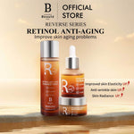 [CAMPAIGN] PREMIERE BEAUTE REVERSE SERIES RETINOL Kit ANTI-AGING FACIAL WASHTONER/SERUM/MOISTRURIZER Packages Skin Fade Fine Lines Skin Sahabat Samarkan Kerutan Perawatan Kulit Tahan Lama Anti penuaan Pemutih Memudar Garis Halus Anti Kerut