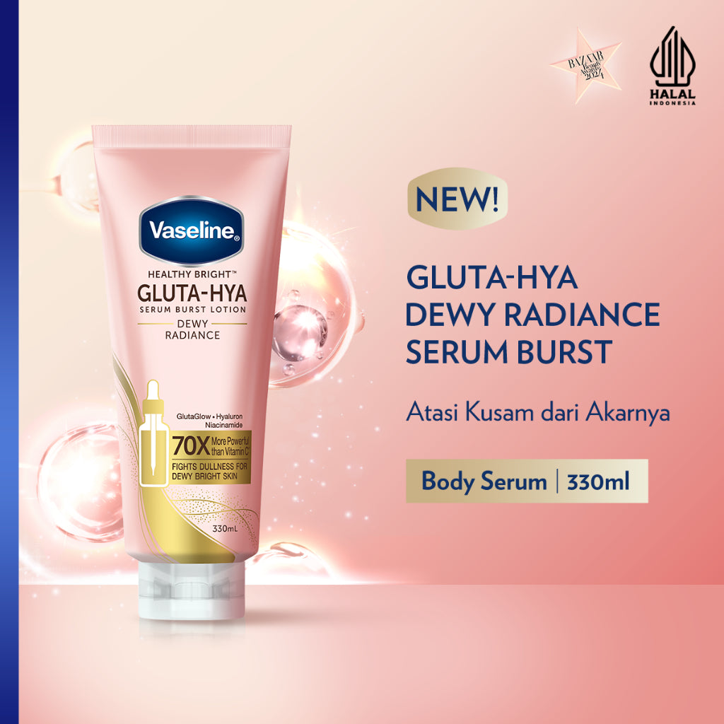 Vaseline Gluta-Hya Body Serum Dewy Radiance 330 mL