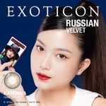 Exoticon Softlens New Russian Velvet Series Katerina | Sofiya | Anna | Valeriya | Soflens Korea