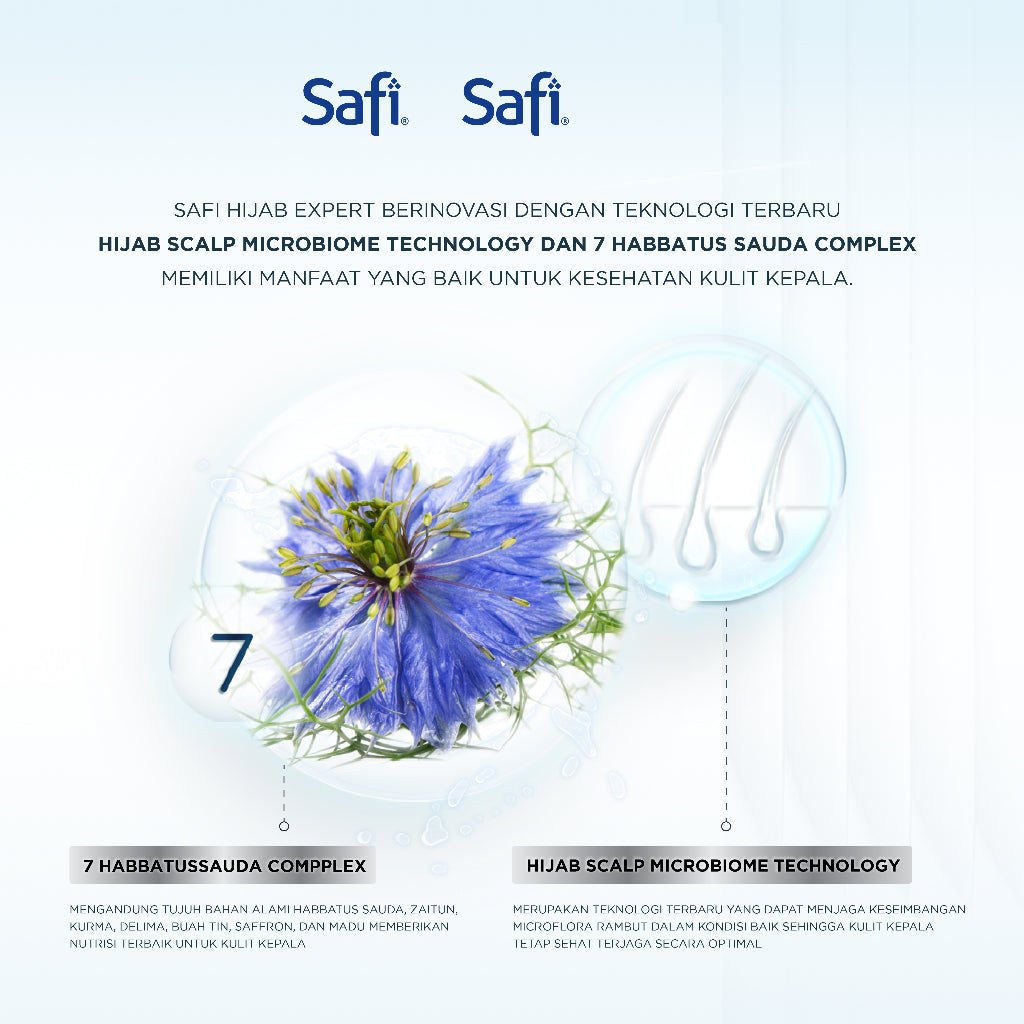 [Triple Pack] Safi Hijab Xpert-Fresh & Bounce Shampoo 160ml