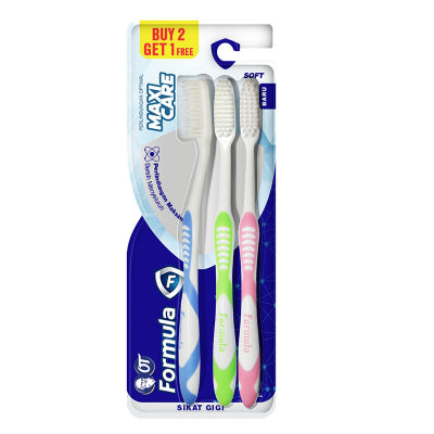 FORMULA SIKAT GIGI / ISI 3 / ISI 1 / SET / MEDIUM / SOFT / STRONG / PROTECTOR