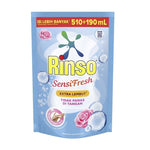 RINSO LIQUID DEERGENT ROYAL GOLD 510ML/ORCHID VANILA/DETERGENT CAIR/PEWANGI PAKAIAN/LINEN DETERGENT/LAUNDRY