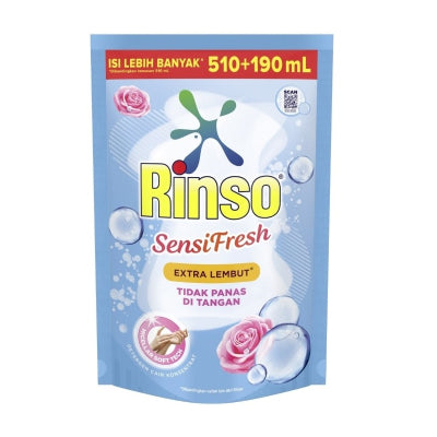 RINSO LIQUID DEERGENT ROYAL GOLD 510ML/ORCHID VANILA/DETERGENT CAIR/PEWANGI PAKAIAN/LINEN DETERGENT/LAUNDRY