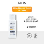ERHA 2 Facial Wash for Oily Skin 60 ml - Sabun Wajah Kulit Berminyak