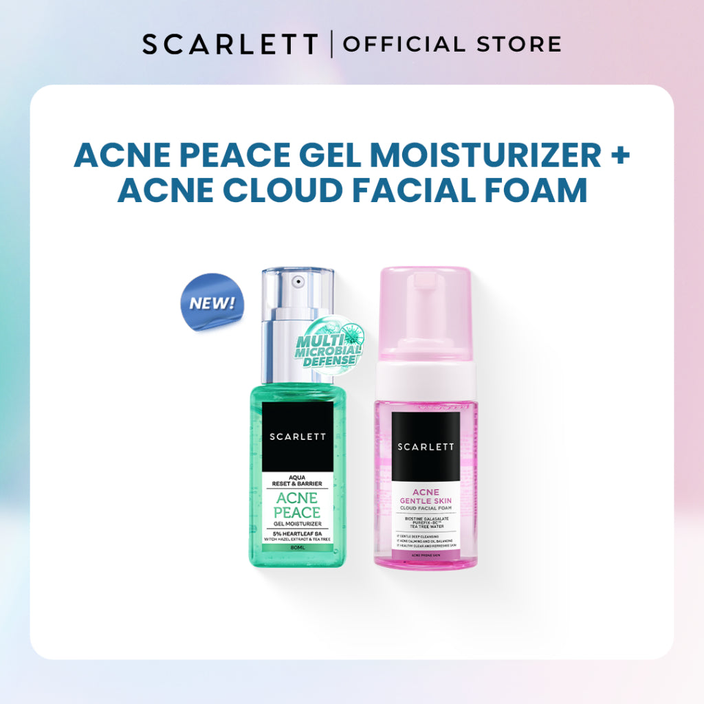 SCARLETT Moisturizer Series – Pelembab Wajah untuk Melembapkan Kulit dan Menjaga Skin Barrier agar Kulit Tetap Sehat dan Glowing